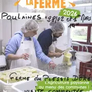 Visite de la Ferme à Poulaines