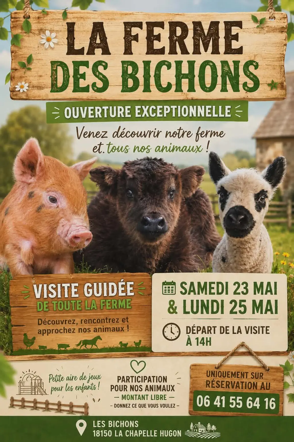 Visite de la Ferme des Bichons