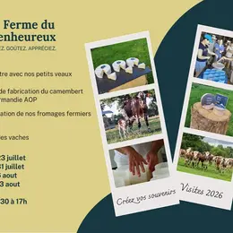Visite de la ferme et fabrication de camemberts