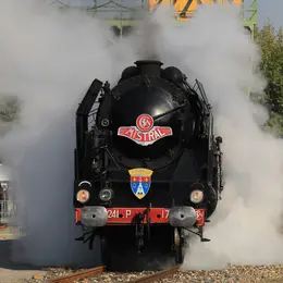 Visite de la locomotive 241 P 17