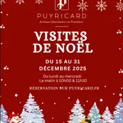 Visite de Noël des ateliers de fabrication de la Chocolaterie de Puyricard