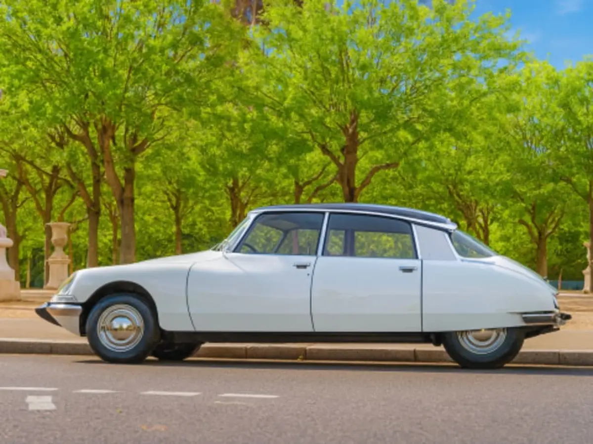 Visite de Paris à bord d'une Citroën DS vintage avec chauffeur