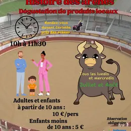 Visite des arènes