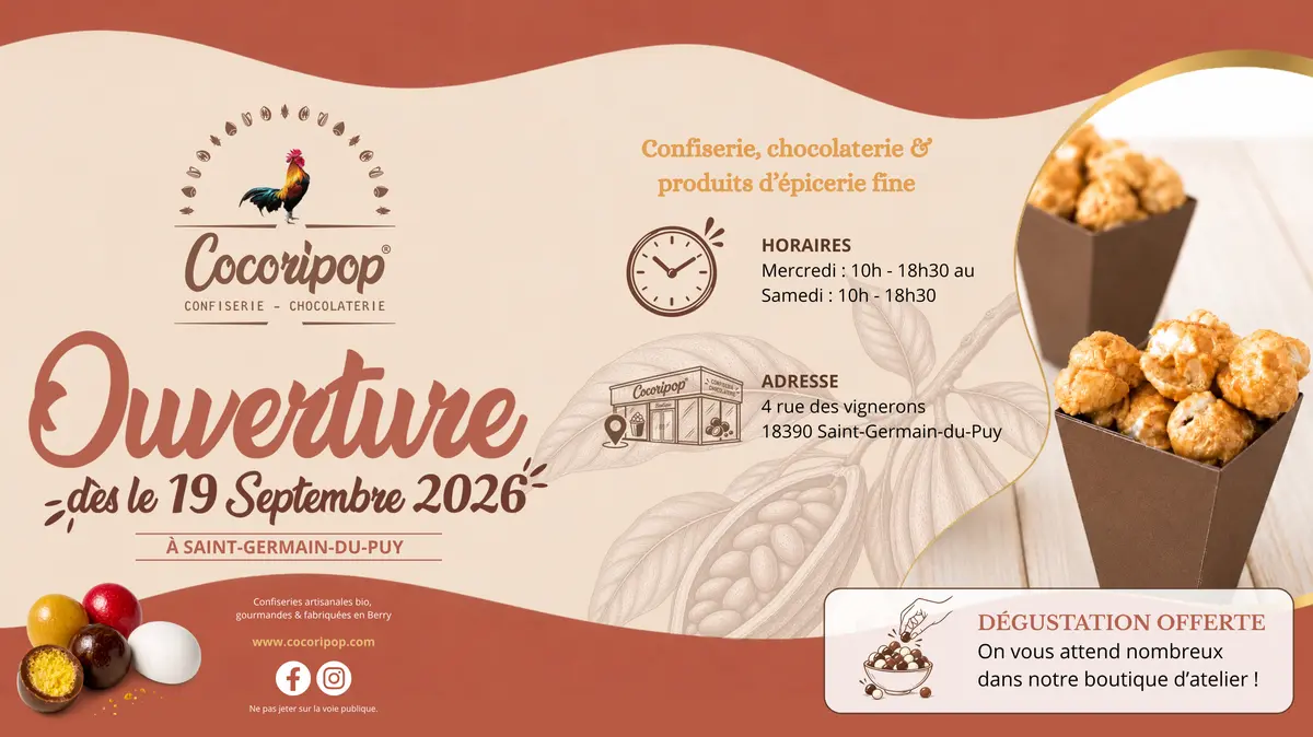 Visite des Coulisses de la Confiserie-Chocolaterie Cocoripop