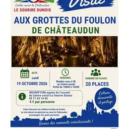 Visite des Grottes du Foulon avec le Sourire Dunois