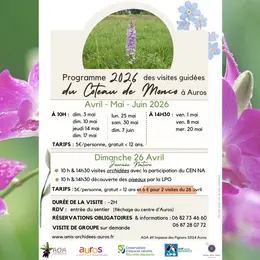 Visite des orchidées du sentier de Monco