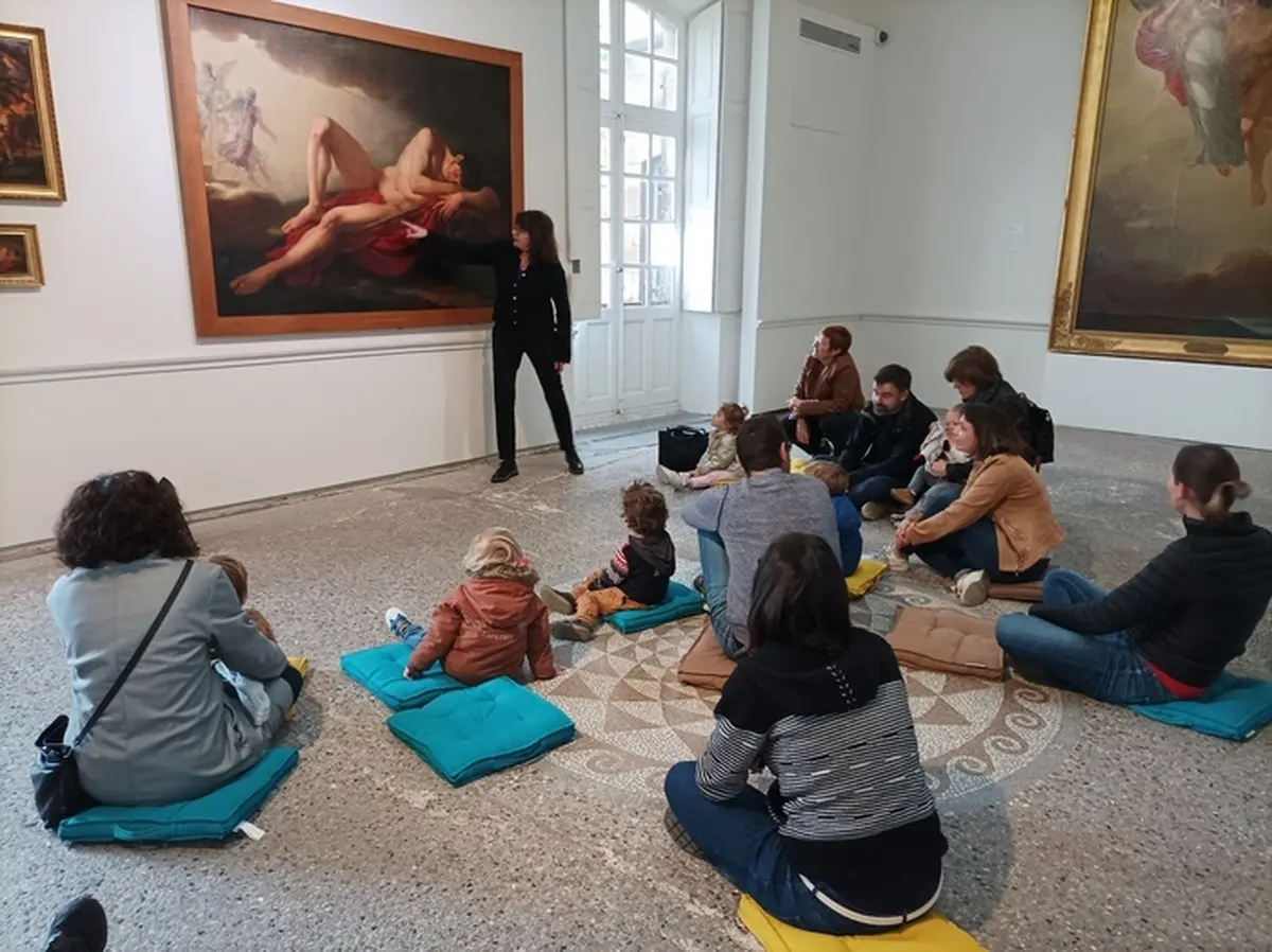 Visite des tout-petits - Le musée à petits pas