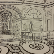 Visite dessinée de la galerie Vivienne