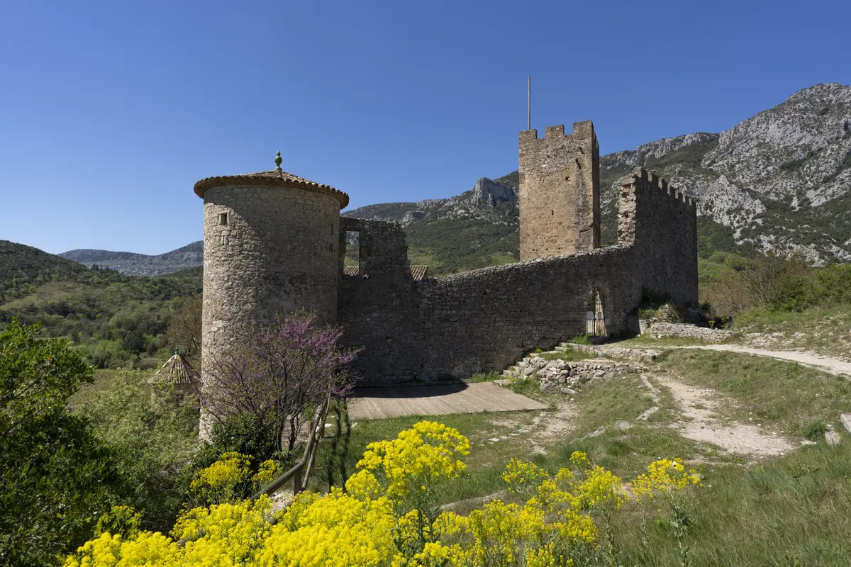 Visite  du Château de Baulx