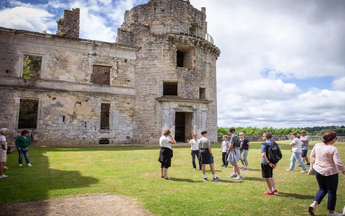 Visite du château de Gramont