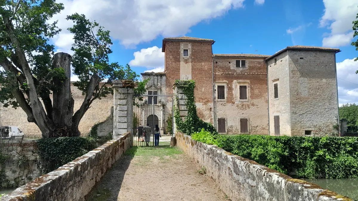 Visite du château de Rogé