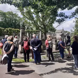 Visite du cimetière de Parthenay