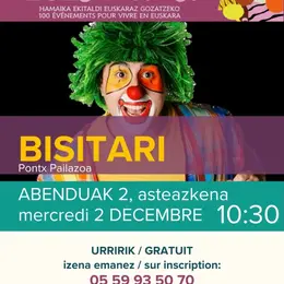 Visite du clown Pontx Pailazoa