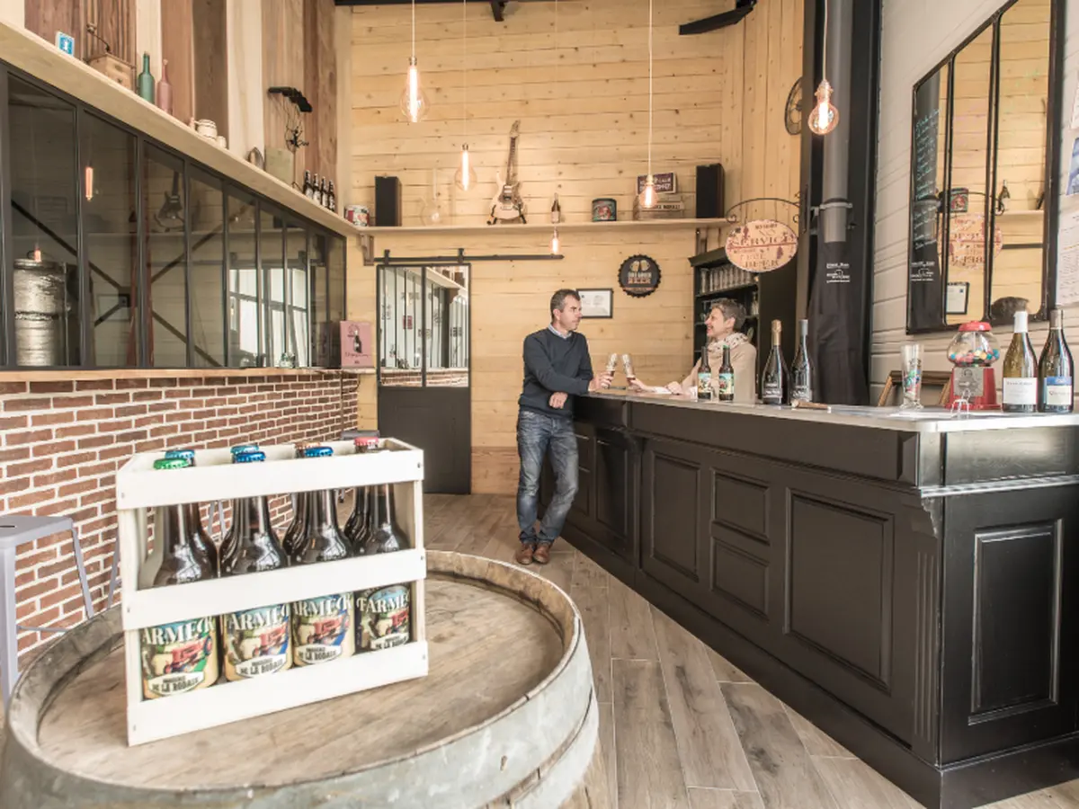 Visite du Domaine et de la brasserie de la Rodaie - Famille Morin