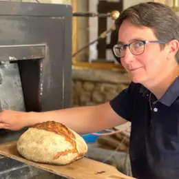 Visite du Fournil de l'Aubineau à Valdivienne