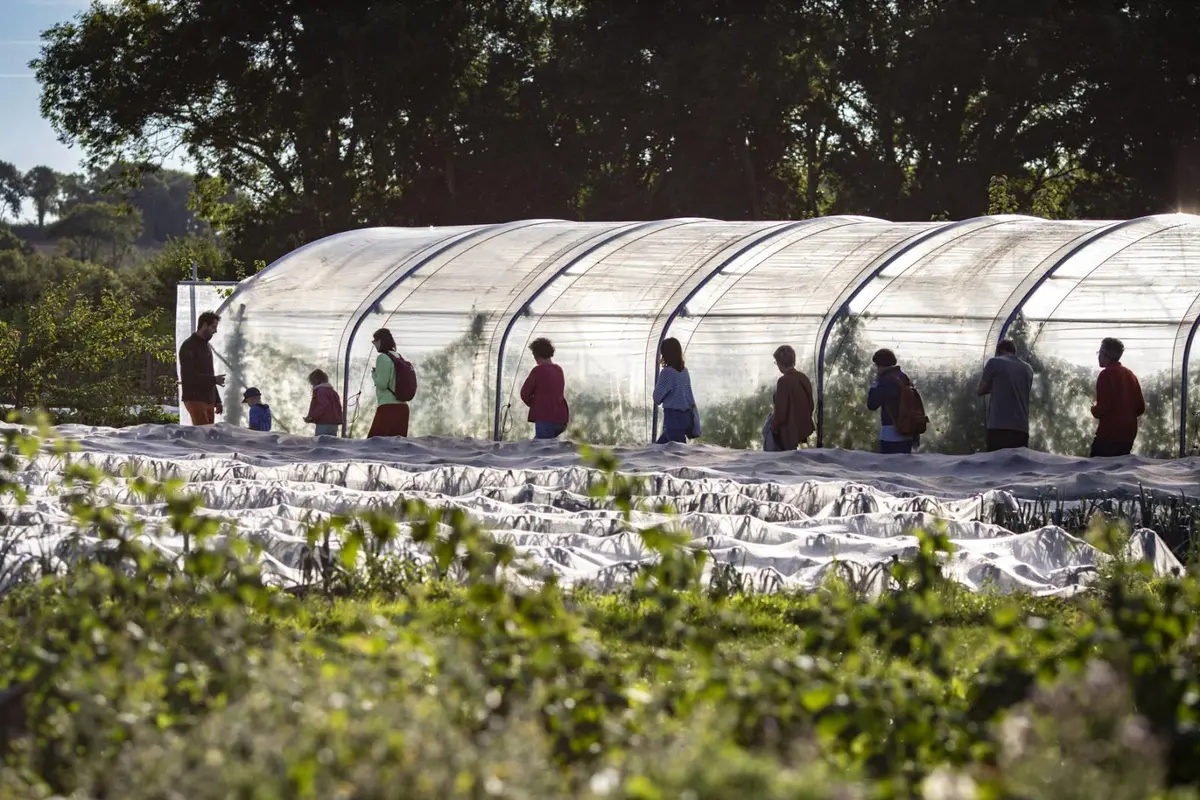 Visite du Jardin de deux'main : ferme agroécologique