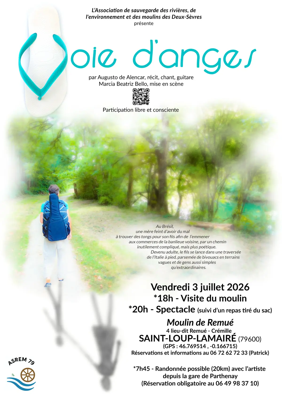 Visite du Moulin de Remué et spectacle