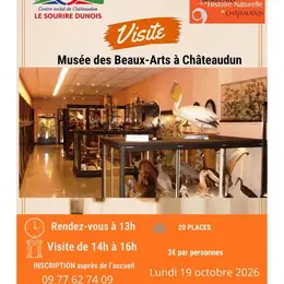 Visite du musée de Châteaudun avec le Sourire Dunois