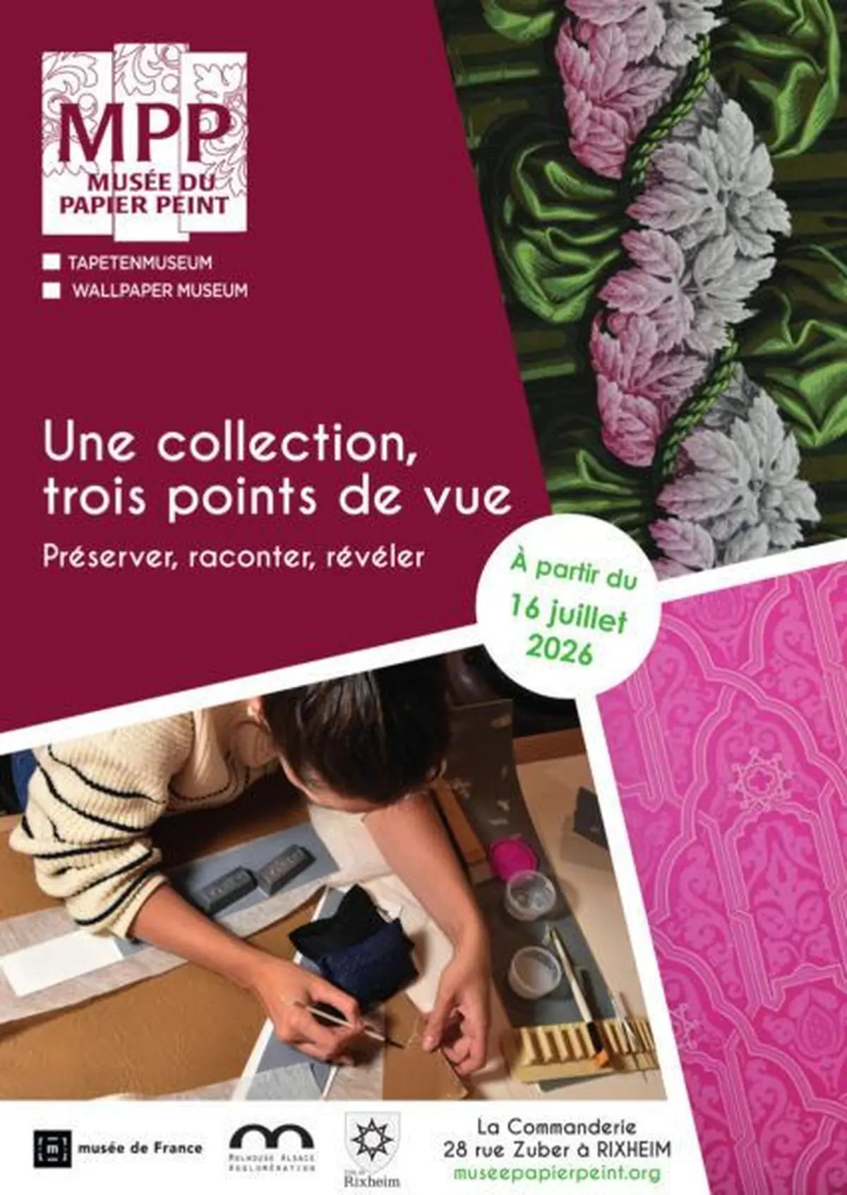 Visite du Musée du Papier Peint à Rixheim : une réouverture à ne pas manquer