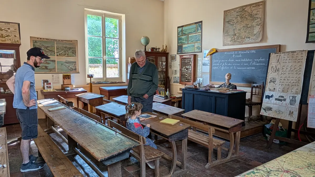 Visite du musée-école