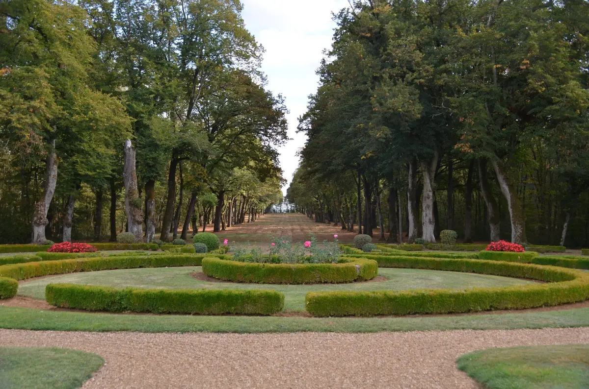 Visite du parc du château de Champ-Romain