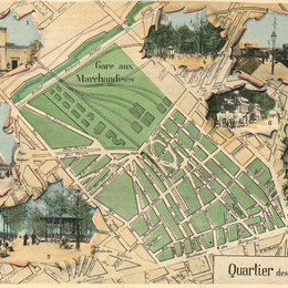 Visite du quartier des Batignolles avec l'association Histoire & Patrimoine Paris 17