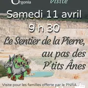 Visite du Sentier de la Pierre aux pas des Ptits Ânes