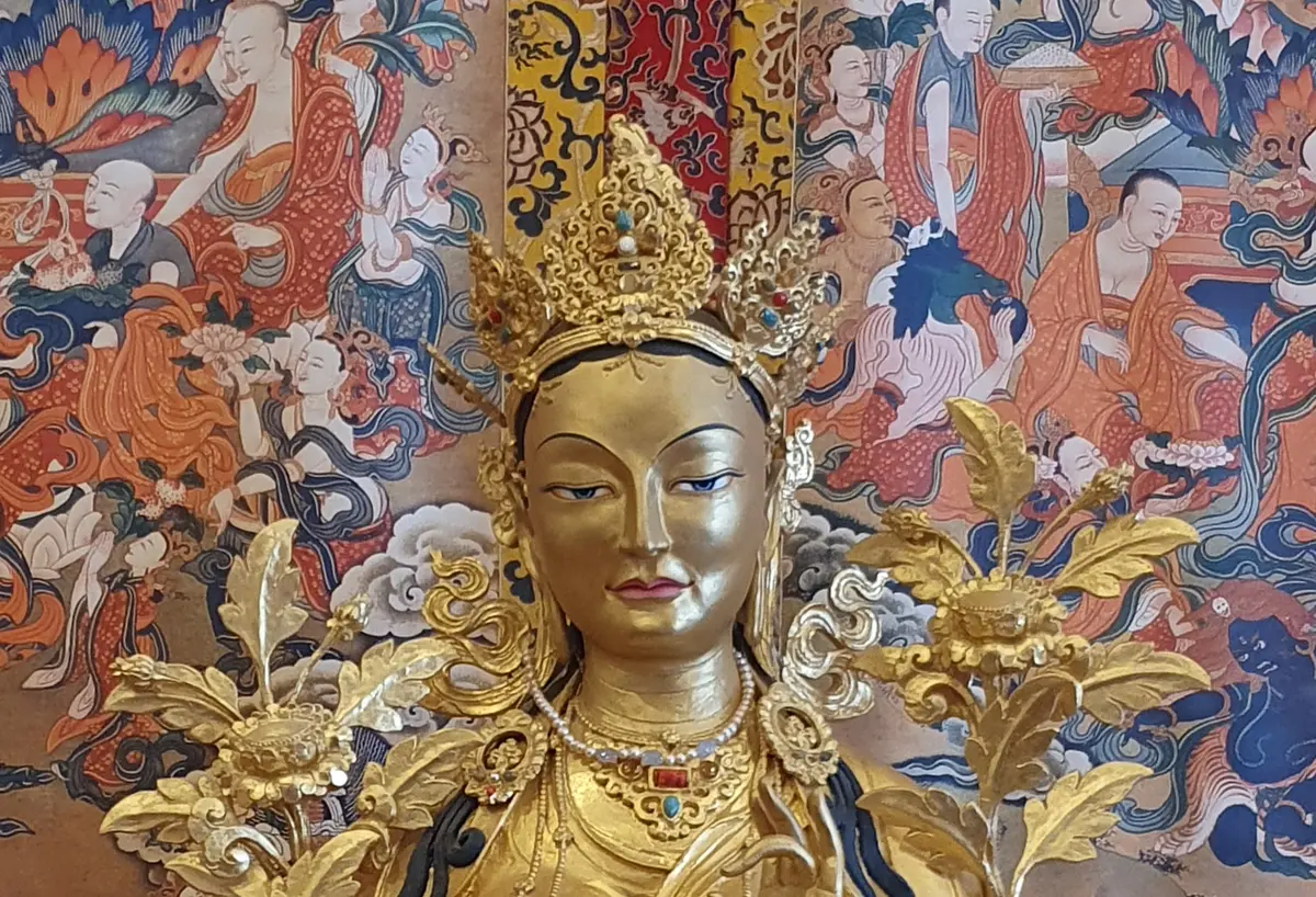 Visite Du Temple De Tara, Bouddha Féminin