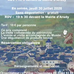 Visite du village d'Arudy, du musée et dégustation