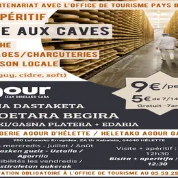 Visite et apéritif face aux caves - Musée du Pastoralisme Agour