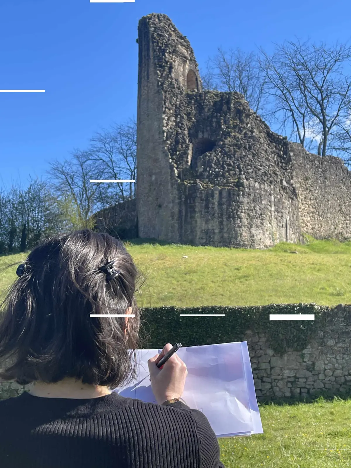 Visite et atelier aquarelle en plein air