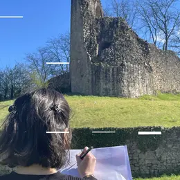 Visite et atelier aquarelle en plein air