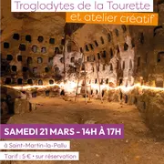 Visite et atelier aux Troglodytes de la Tourette