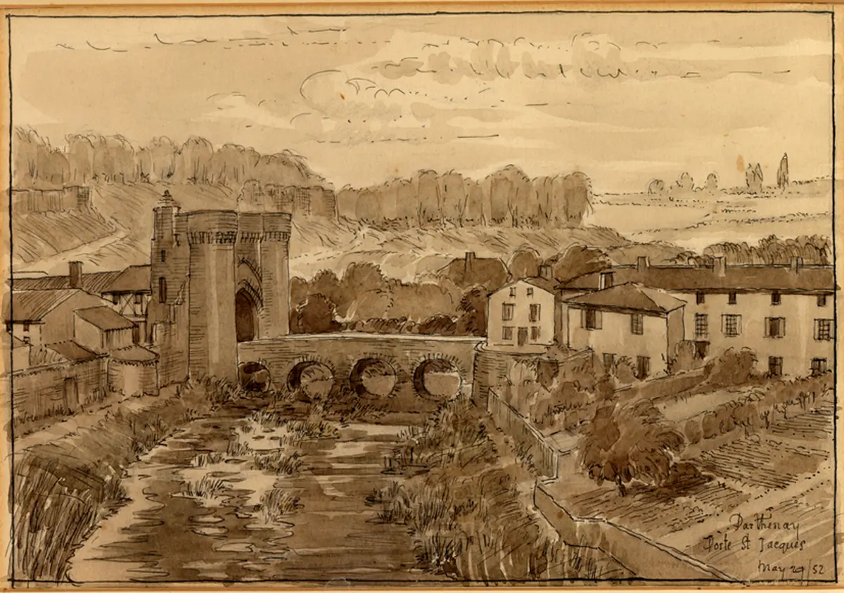 Visite et atelier dessin en plein air