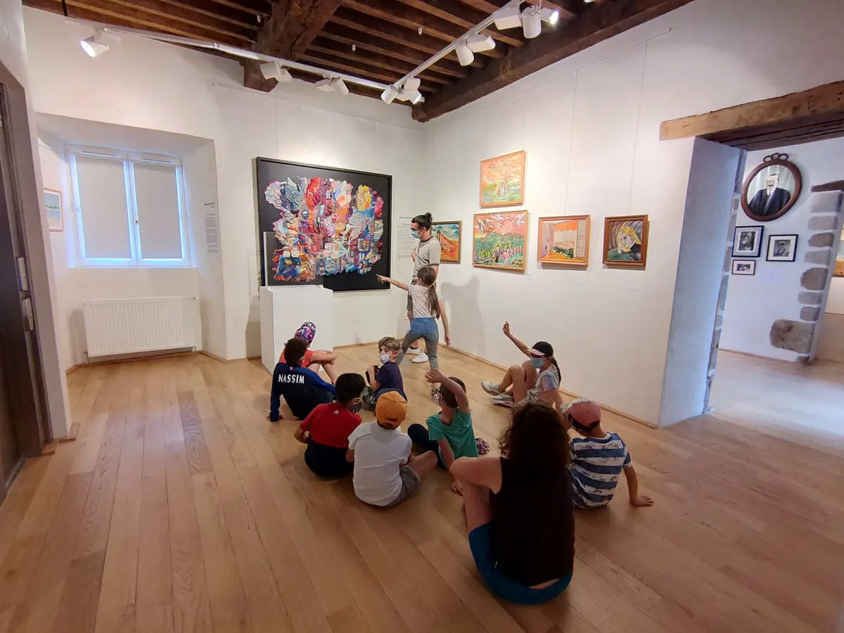 Visite et Atelier :  Vinyle et paillettes au Musée Musée & Jardins Cécile Sabourdy