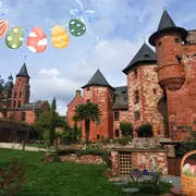 Visite et chasse aux œufs au château