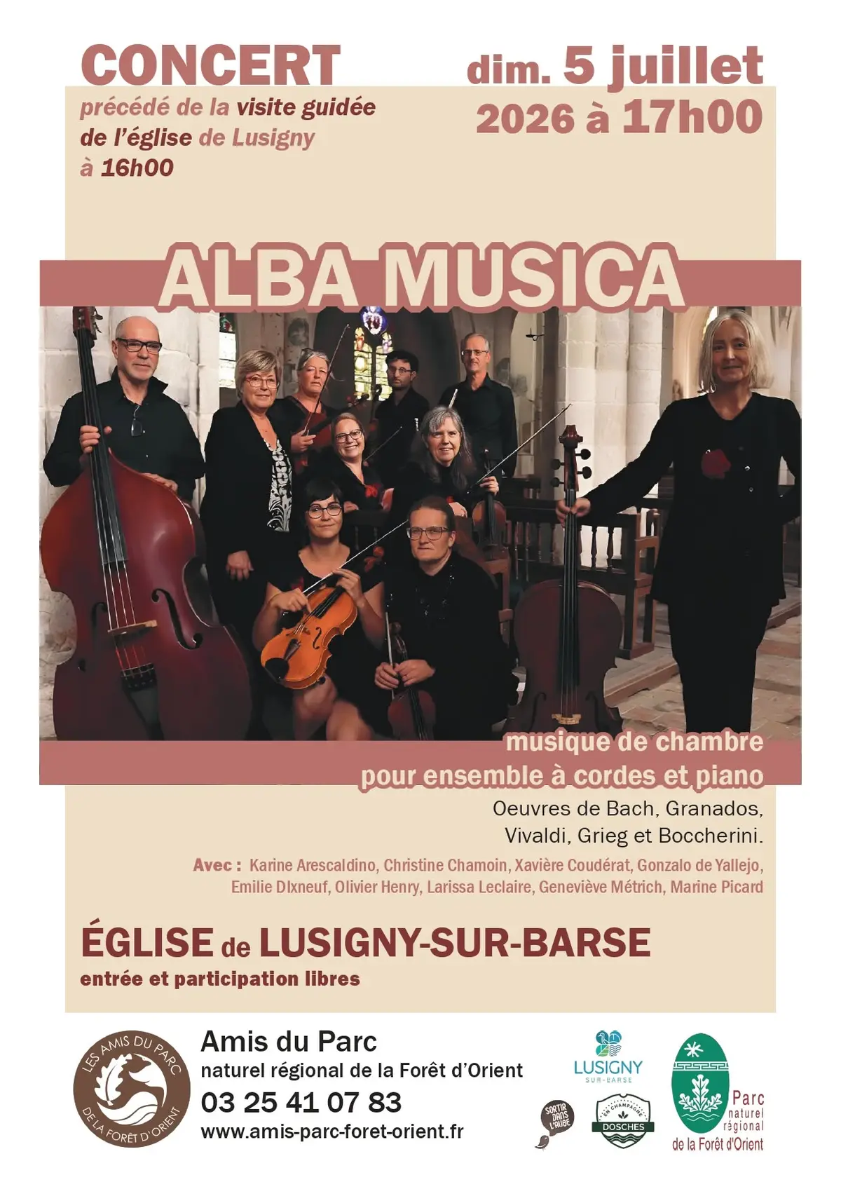 Visite et concert