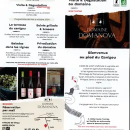 Visite Et Degustation Au Domaine Domanova