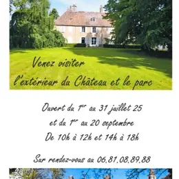 Visite extérieure du château et du parc de Brans