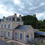 Visite : Eymoutiers, ses chemins de fer et la restauration de son ancienne gare de tramway