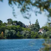 Visite famille Avion, raisin, lotus à Montlouis-sur-Loire