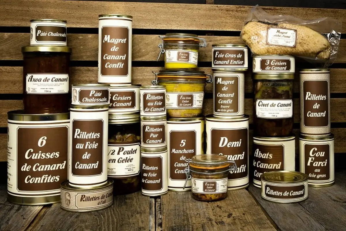 Visite Ferme Moulié, dégustation et repas