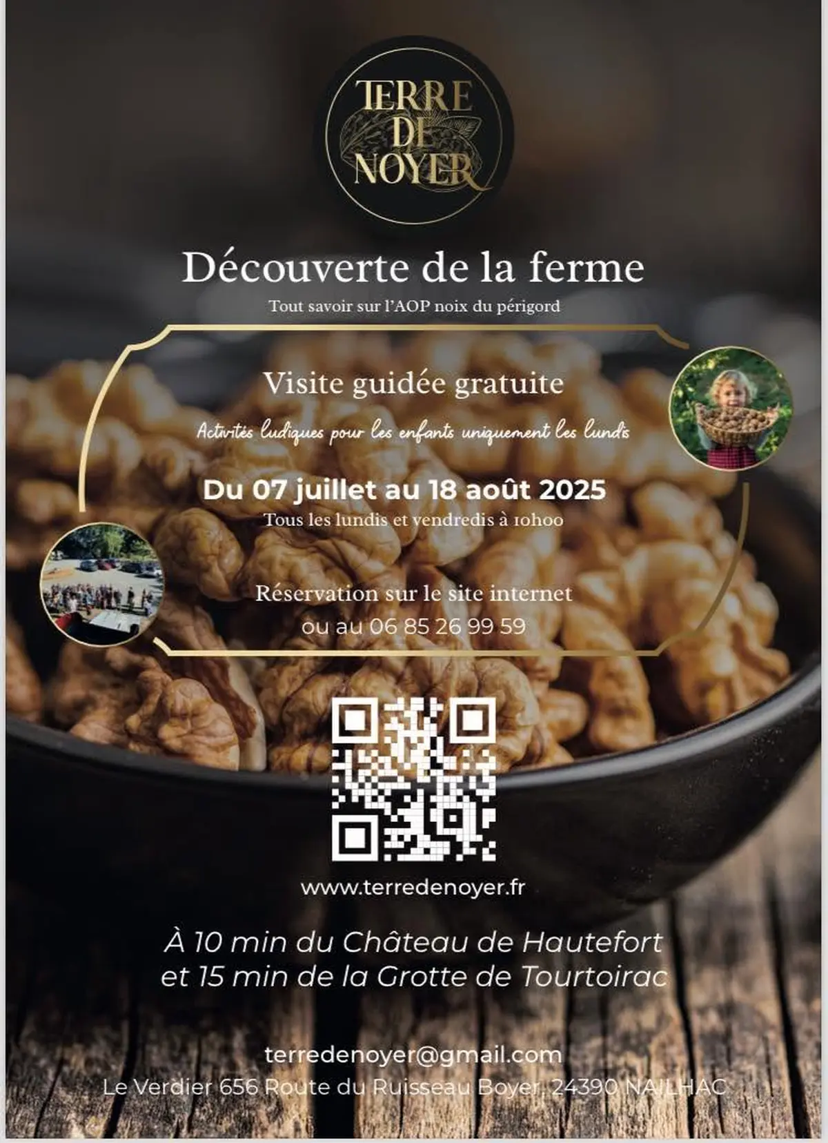 Visite ferme Terre de Noyer