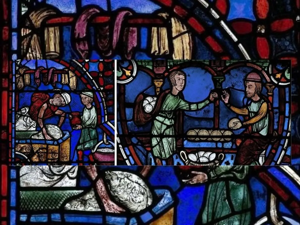 Visite flash : Cathédrale de Chartres - le pain dans la Cathédrale