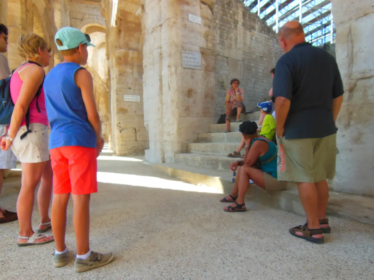Visite flash de l'Amphithéâtre (les arènes)