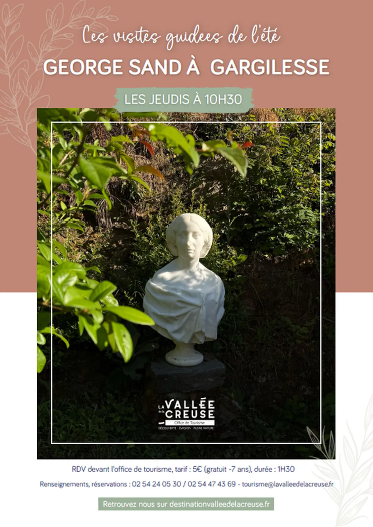 Visite : George Sand à Gargilesse