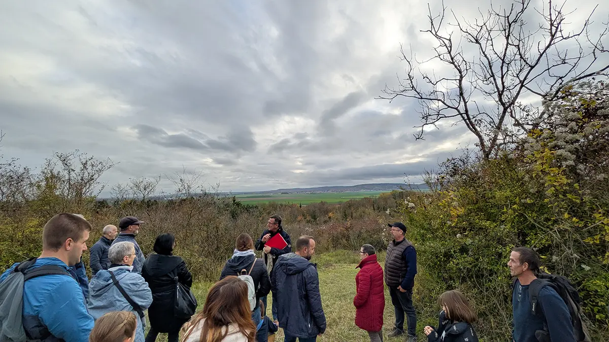 Visite guidée à Berry-au-Bac : La cote 108 et son cratère de mine