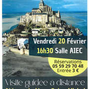 Visite guidée à distance : Abbaye du Mont-Saint-Michel