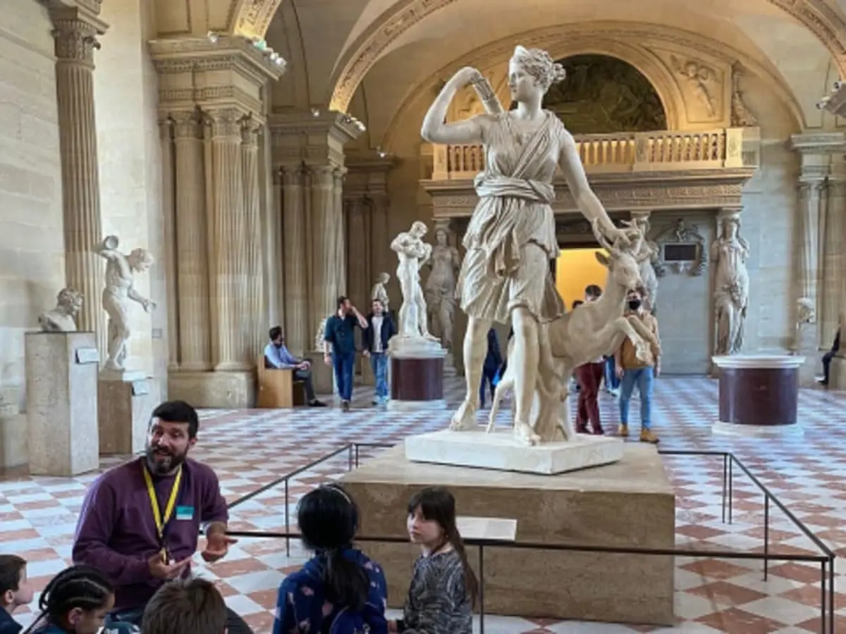 Visite guidée ados au Louvre à Paris
