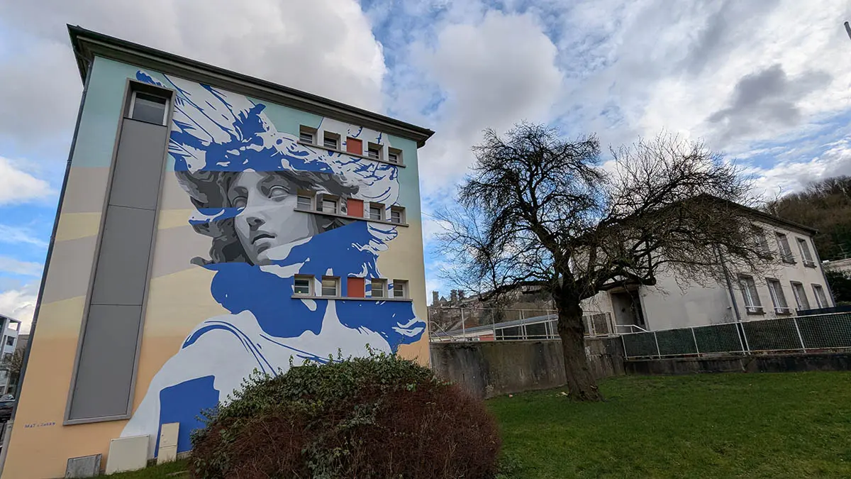 Visite guidée autour du street art à Laon (quartier Montreuil)